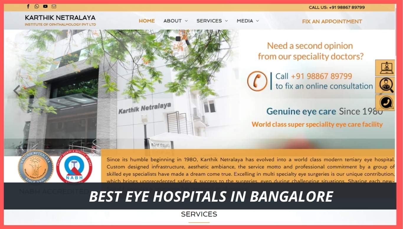 7+ Best Eye Hospitals In Bangalore | Best Eye Specialists